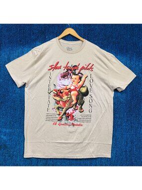 Stone Temple Pilots Interstate Lovesong Rock beige T-Shirt Size 2XL
